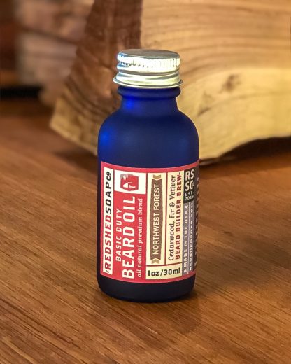 BEARD OIL - "NORTHWEST FOREST" {1 fl oz bottle}